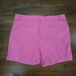 Isaac Mizrahi  Women's Size 16 Pink White Shorts Inseam 5.5" Photo 3