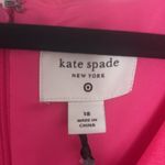 Kate Spade  Target Peplum Floral Dress Red Pink Size 18 Photo 7