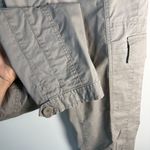 Eileen Fisher  Pants Tapered Cargo Khaki Green Size 8 Photo 7