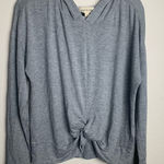 Cloth & Stone Women Size Large Gray lightweight pullover hoodie Photo 0