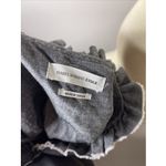 Isabel Marant  Etoile Ruffle Trimmed Lawendy Blouse‎ in Grey Sz 42 Photo 8