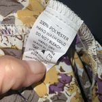 Mayden Los Angeles Chic Floral Womens Babydoll Blouse Purple & Yellow Floral 3XL Size undefined Photo 8