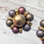 Vintage Clip On Earrings Pretty Cluster Photo 10