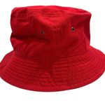 Hand Painted Heart Cherries Red Bucket Hat Photo 5