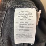 Madewell  Stretch Denim Straight Black Skirt Photo 3