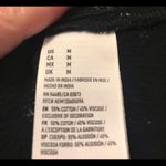 American Eagle  Outfitters Flowy Floral Embroidery Boho Peasant Top Medium Blue Photo 5