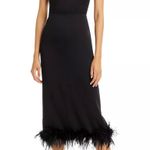 Black Feather Dress Size XS Photo 0