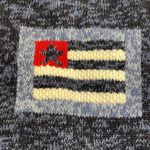 Christopher & Banks  Hand Embroidered USA Patriotic Flag Sweater Vest Women Small Photo 8