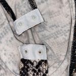 Iris  snakeskin print bodysuit size medium Photo 5