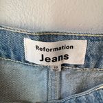 Reformation NWT  Jeans Ami Denim Crop Top in Manzanita Blue Wash Photo 6