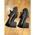 a.n.a Chunky Heel Loafers Black y2k 9.5 . Penny Goth Whimsigoth‎ Academia Witchy Photo 3