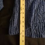 Free People  Navy Blue Knit Crewneck‎ Sweater Women’s XS Photo 4