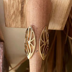 Stainless Steel IP Gold(Ion Plating) Open Design Ring Size 6 Gold Photo 4