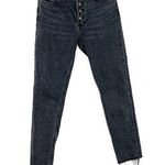 Aritzia Denim Forum The Yoko High Rise Slim Jeans Faded Black Size 27 EUC T2556 Photo 0