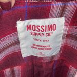 Red Plaid Mossimo Supply Co. Boyfriend Fit Button Down Shirt Photo 7