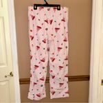 J.Crew  Christmas presents cars print pajama‎ bottoms pink size small Photo 1