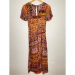 Akemi + Kin Anthropologie Murol Wrapped Boho Maxi Dress size 12 Photo 7