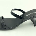 Jeffrey Campbell NWOT Black Jamm-3 Jelly Slide Sandal Heels Size 10 Photo 9