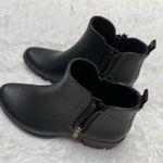 Lucky Brand  Black Ankle Boots Size 6 Photo 9