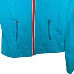 Lululemon Women's Light Blue Jacket Hooded Full Zip & Pockets Size 4 Yoga Run Photo 2