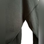 Madewell MWL Superbrushed Easygoing Terry Fleece Sweatshirt Large Black Coal Photo 5