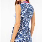 Lilly Pulitzer Jonna Shift Romper Krillin It Oyster Bay Navy Size 00 NWT Photo 2