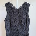 barney's new york sz 4 black lace cocktail luxury dress Photo 1
