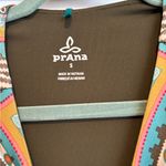 prAna  Ariel Toas Print Green Athletic Built In Bra Dress Photo 7