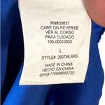 XOXO ‎ Blue Cold Shoulder Top Photo 5