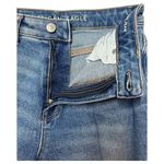 American Eagle Jeans Womens 0 Mom Jean Destroyed Distressed Mid Rise Skinny Blue Photo 3