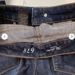 The Limited  Denim 678 Womens Jeans Size 6 Blue Cuffed Ankle Hem Stretch Dark Photo 3