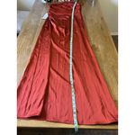 NWT Azazie Eren‎ Bronzer Satin Mermaid Full Length Dress Custom Size A12 Rust Photo 3