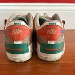 Nike Women's Sneakers Air Force 1 Low Shadow Sail Blue Green sz 8 CI0919-109 Photo 2