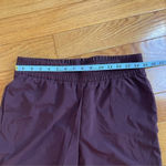 Victoria's Secret Victoria Secret Sport track pants joggers workout lounge pants burgundy Sz M Photo 3