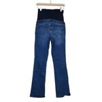 Isabel Maternity Womens 4/27 Skinny Bootcut Jeans Blue Photo 1