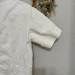 A.P.C White and Gold Denim Combinaison Hills Romper 42/10 Size L Photo 7