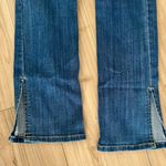 Vibrant Miu Medium Wash Ankle Slit Jeans Photo 8