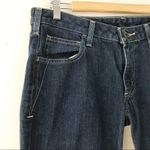 Carhartt Mid Rise Straight Fit leg dark Wash Workwear denim jeans womens 10 x 34 Photo 2