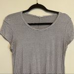 Olivia Rae  Black and White Short Sleeve Tee Shirt Dress Size Medium Photo 2