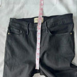 frame denim Frame Le Skinny De Jeanne Noir Coated Jeans size 27 Photo 10