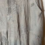 Sundance  Pants Rayon‎ Embroidered Floral Axtec Cargo Hiking Gray Women’s Size 2 Photo 2