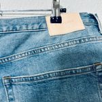 Everlane Cheeky High Rise Raw Hem Cut Off Denim Blue Jean Shorts Size 33 Photo 3