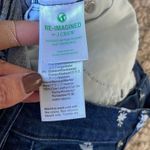 J. Crew. 9” High Rise Toothpick Jeans w/floral pattern. Size 25 Blue Photo 9