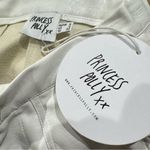 Princess Polly NEW  Encore Pants White Faux Leather Women’s 2 Photo 4