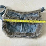 handheart jeans bag denim handmade shoulder bag Blue Photo 7