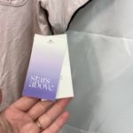 Stars Above NEW women's nude pink collared button down soft lounge pajama top XL Photo 1