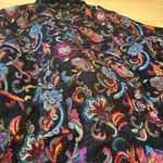 Habitat  Women’s Tapestry Blouson Black Two Button Trench Jacket Size M Photo 5