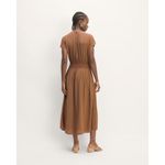 Everlane  The Gathered Midi Dress Size M Photo 1