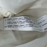 ZARA  Ruched Bodycon Mini Dress with Ruffle Straps Ivory White Size Medium NWT Photo 6