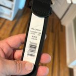 Jessica Simpson belt Tortoise Belt Size S XS black faux leather brand new Photo 3